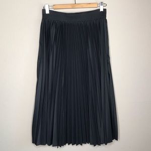 🔴✔️ SOLD Derek Lam 10 Crosby Navy Midi Skirt 6
